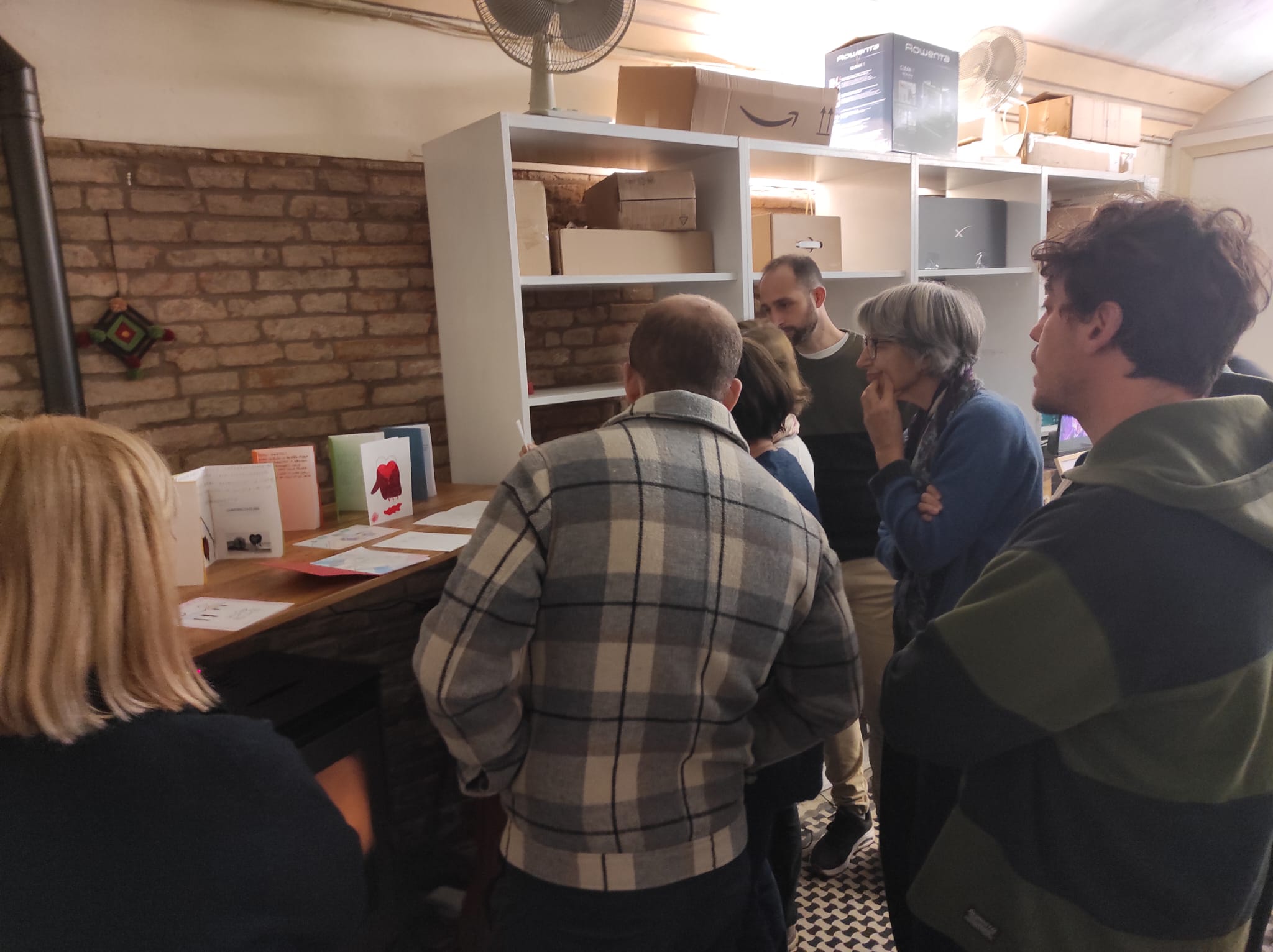 Foto della mostra a Bastiglia